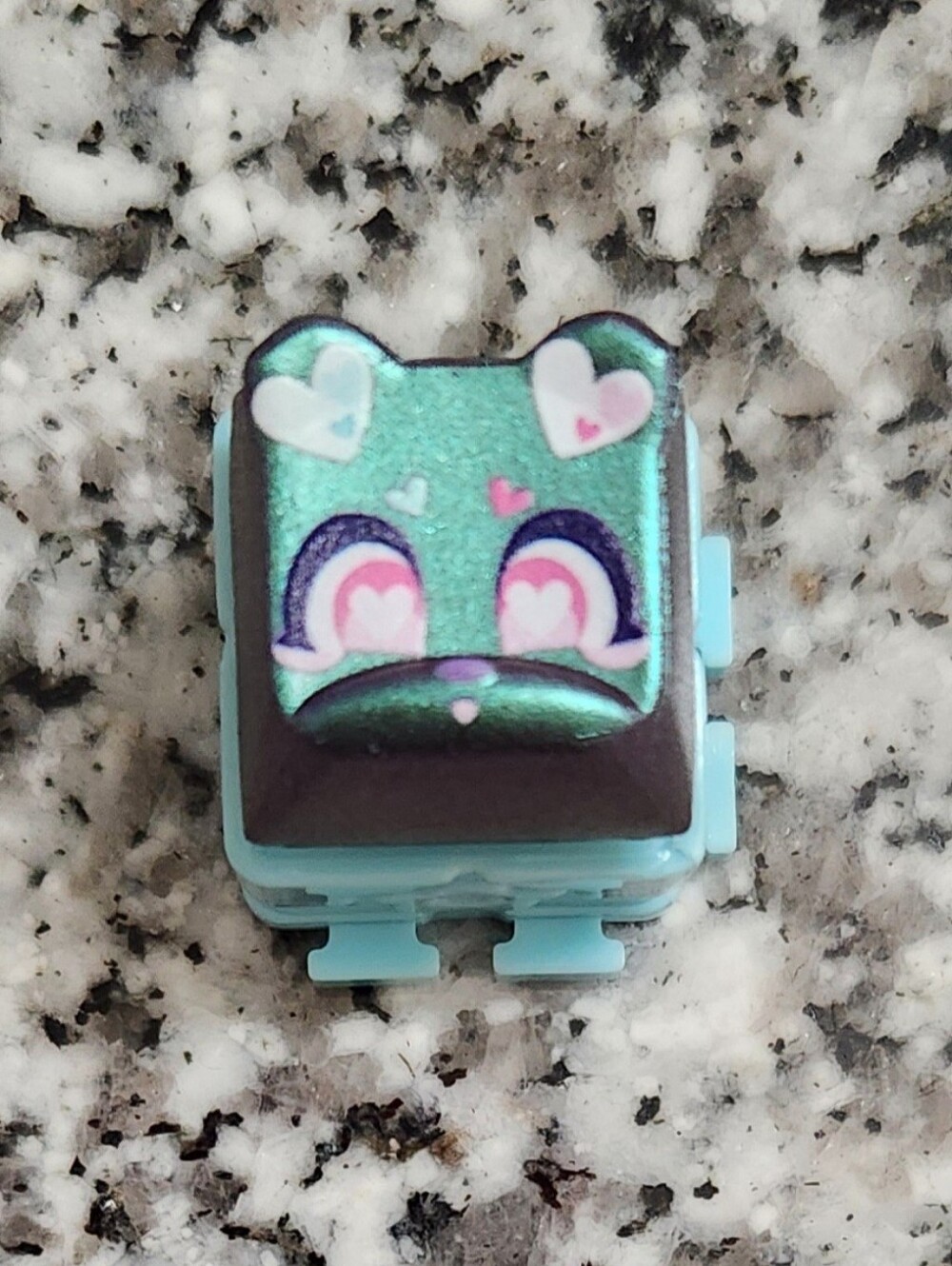 NEW ULTRA RARE HARD-TO-FIND Kawaii Legend Clickeez Series 1 Fidget Keyboard Key